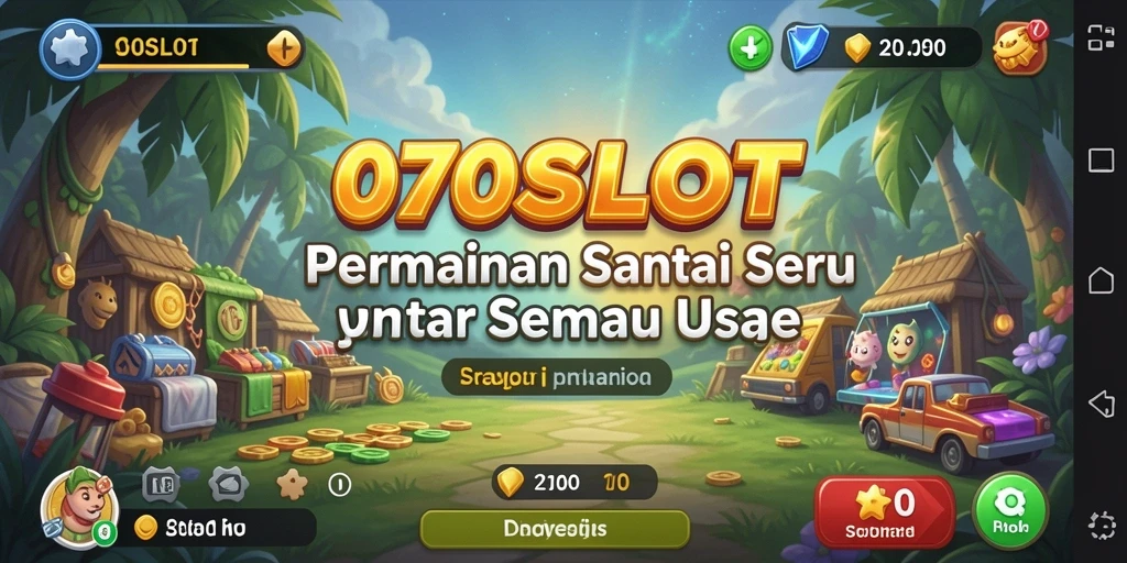 Tampilan menarik dan gameplay seru di 070SLOT