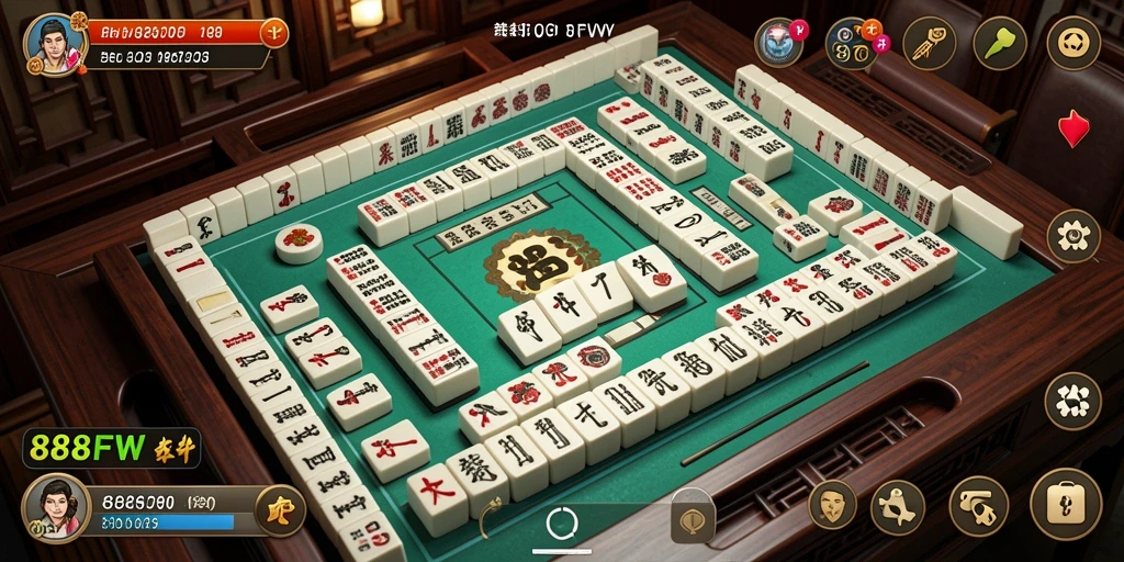 Screenshot gameplay Mahjong yang seru dan menyenangkan.
