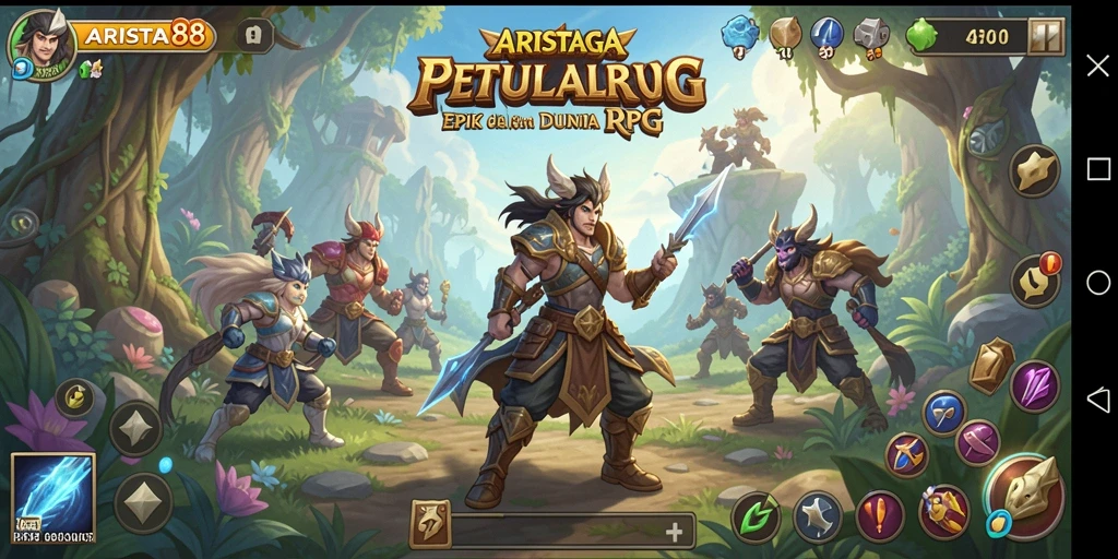 Tangkapan layar gameplay ARISTA88 yang mendebarkan dan penuh aksi.