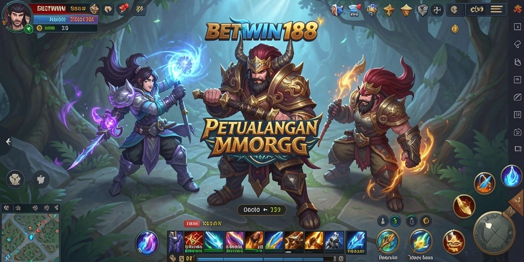 Tampilan permainan epik di dunia BETWIN188 yang menakjubkan.