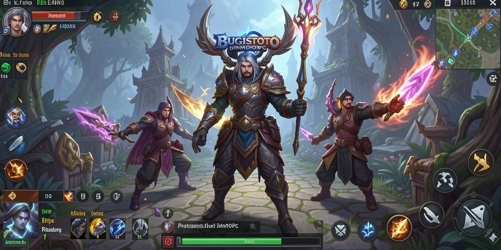 Gameplay seru di dunia fantasi BUGISTOTO.