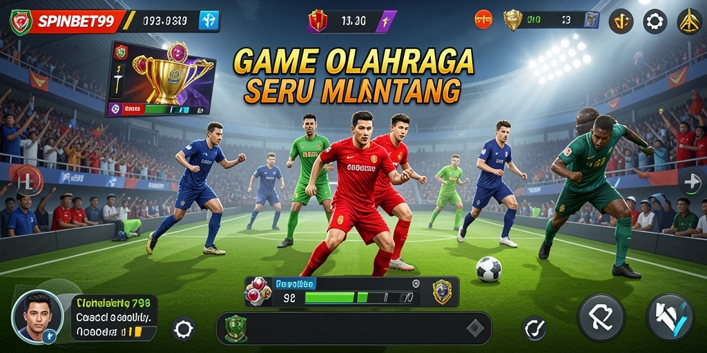 Tampilan menarik dari gameplay SPINBET99 yang mendebarkan.
