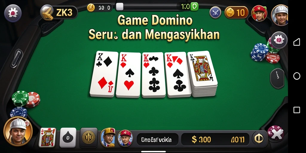 Tampilan gameplay ZK3 yang seru dan interaktif.